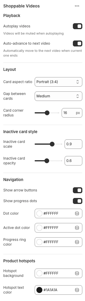 product quick view modal