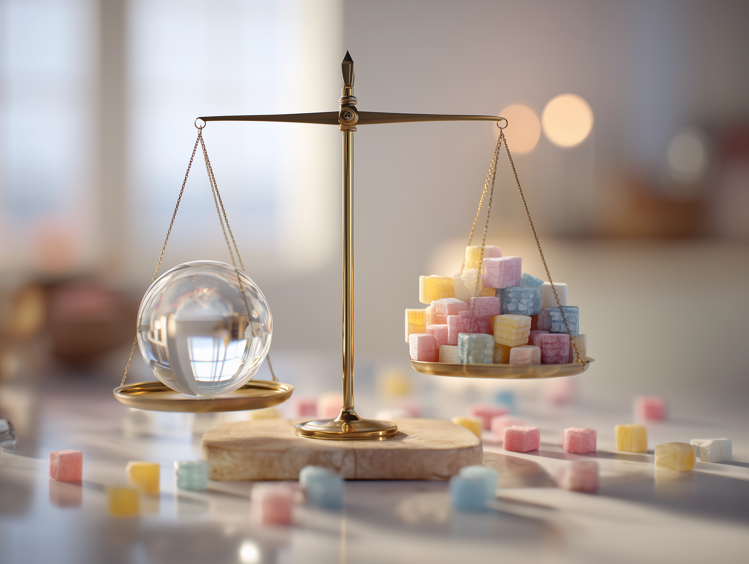 A conceptual illustration of a Shopify store's app ecosystem, showing the balance between functionality and performance