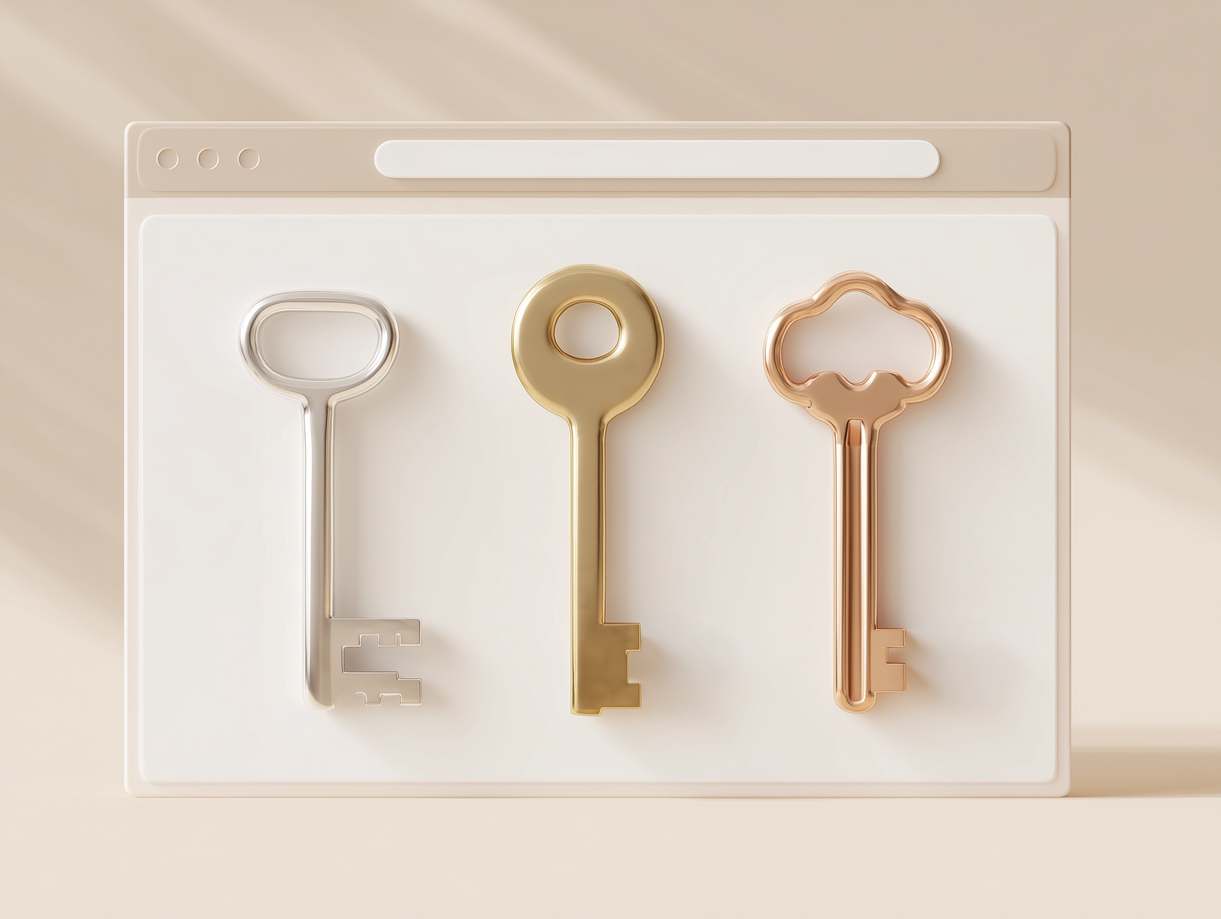 A premium Shopify storefront displayed on a laptop, showcasing editorial product photography and refined navigation design